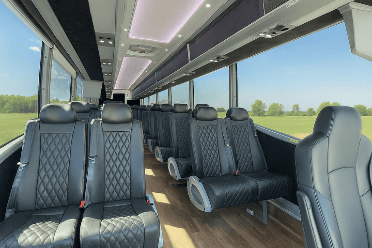 coach bus in Spokane