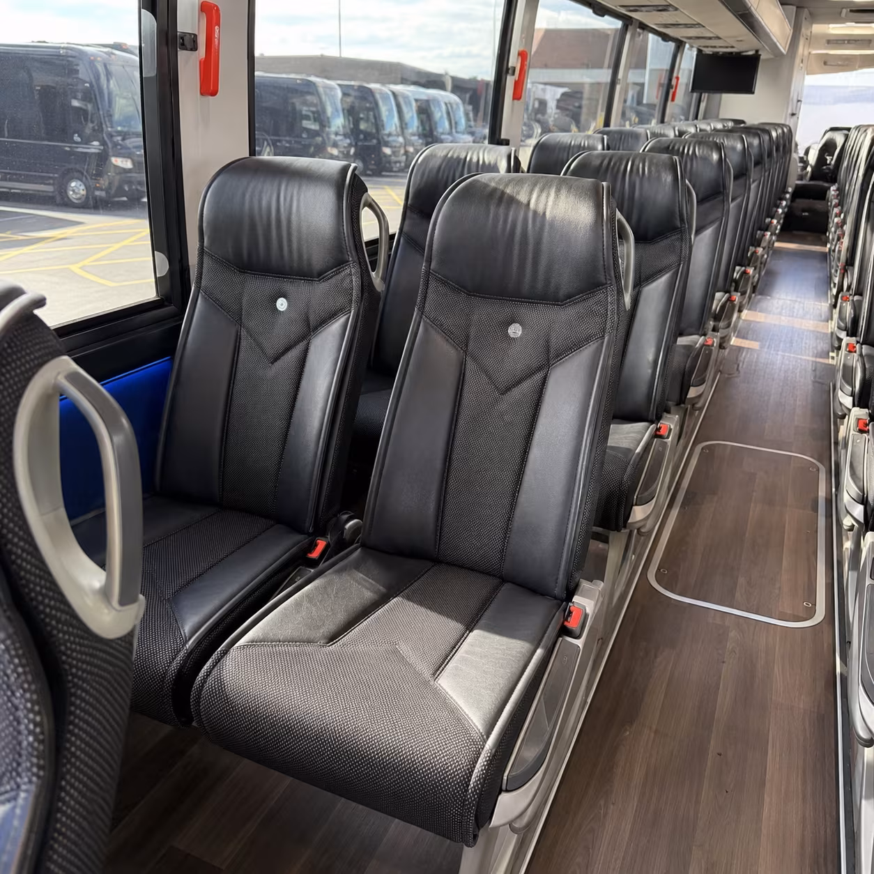 spokane charter bus interior gallery