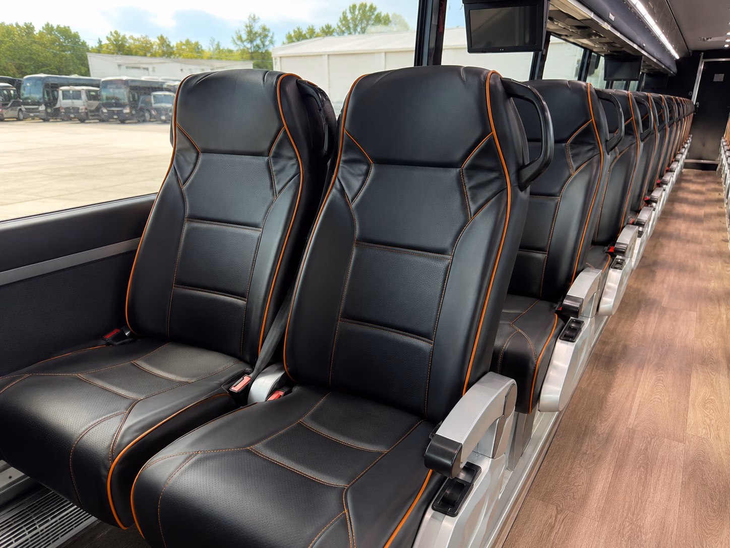 spokane construction and film crew shuttle buses